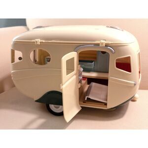 Sylvanian Families Calico Critters Caravan Family Camper Epoch